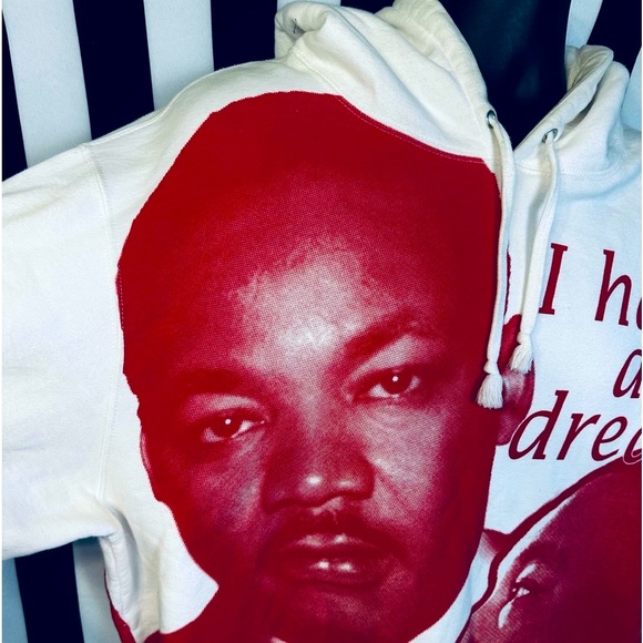 Supreme MLK Martin Luther King Jr. “I Have a Dream” Hoodie Sweatshirt - Picture 4 of 9